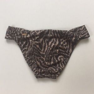 Victoria’s Secret bikini bottom. Wild print